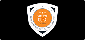 CCPA badge for Cellebrite Certified Physical Analyst.